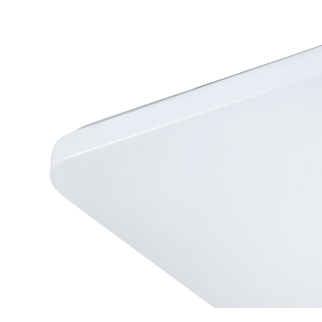 Mantra M6245 Quatro II Flush Fitting Square 50cm 60W LED White