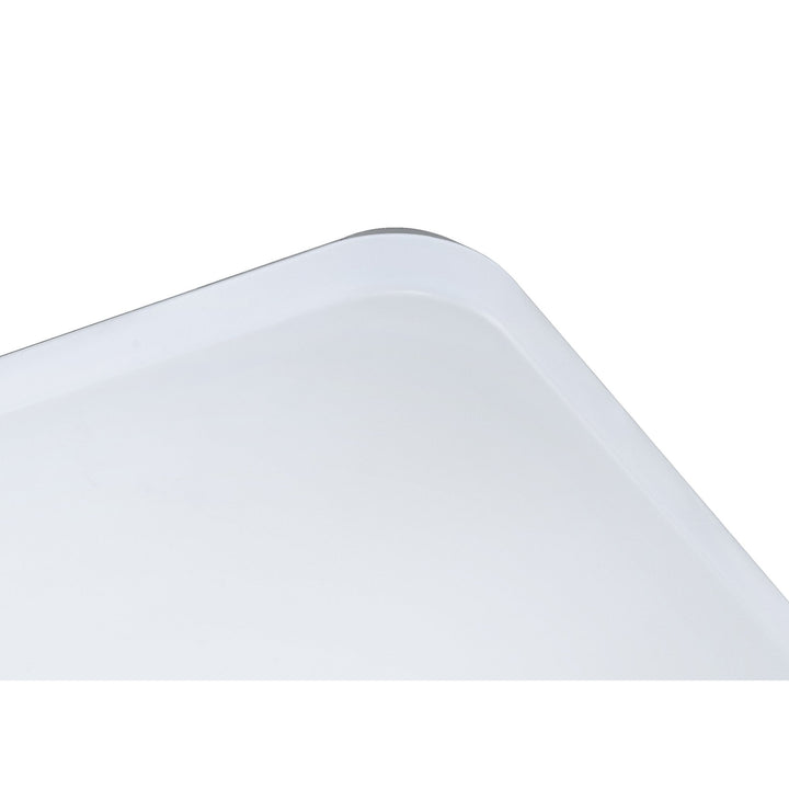 Mantra M6243 Quatro II Flush Fitting Square 30cm 30W LED White