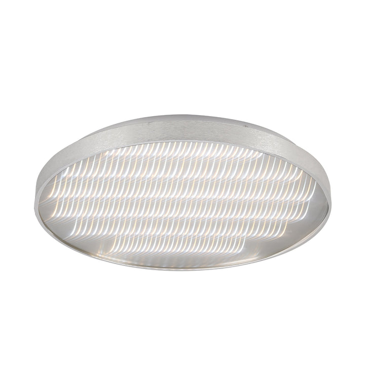 Mantra M5342 Reflex Flush 58cm Round 50W LED + 6000K Aluminium / Acrylic