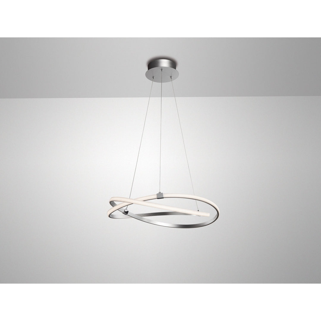 Mantra M5725 Infinity Pendant LED Silver