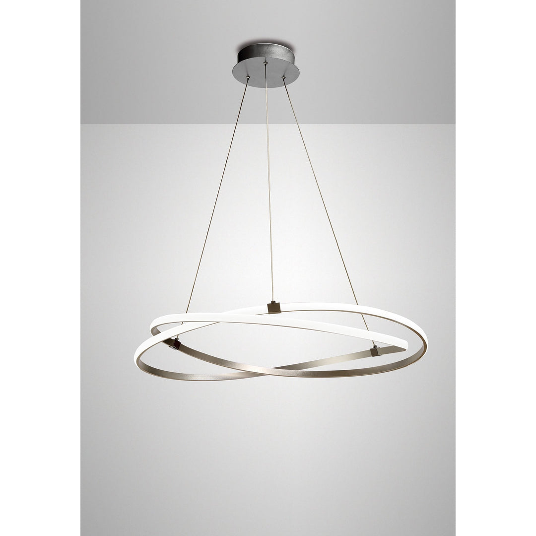 Mantra M5726 Infinity Pendant LED Silver