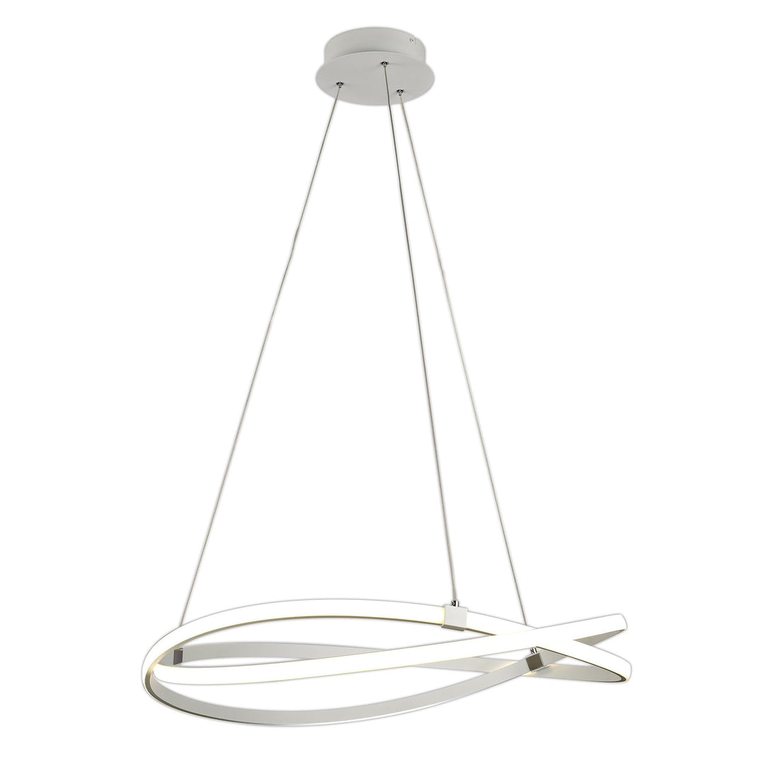 Mantra M5726 Infinity Pendant LED Silver