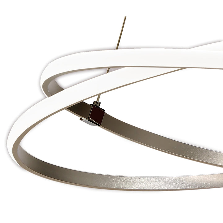 Mantra M5726 Infinity Pendant LED Silver