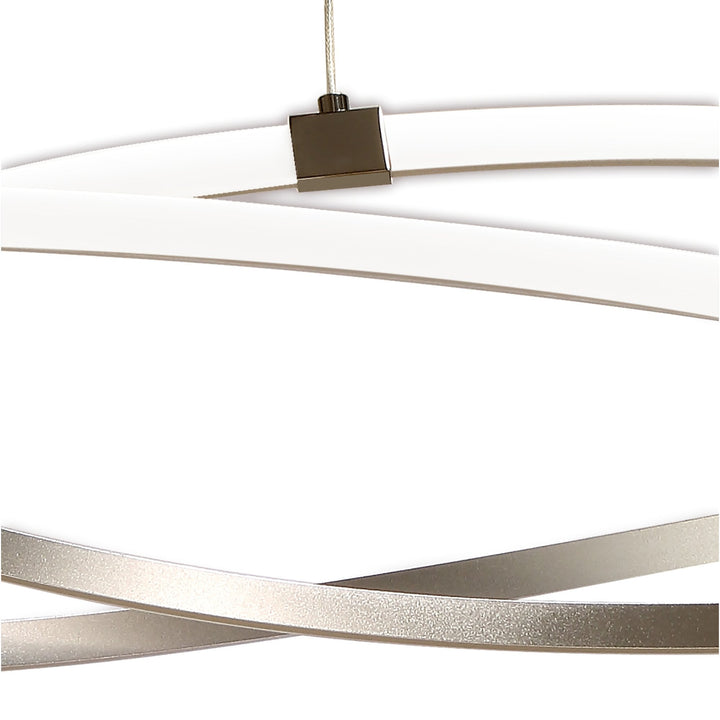 Mantra M5726 Infinity Pendant LED Silver