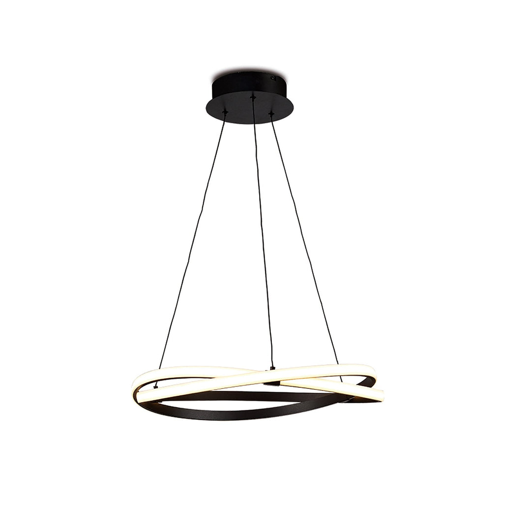 Mantra M5810 Infinity Brown Oxide Dimmable Pendant LED Brown Oxide