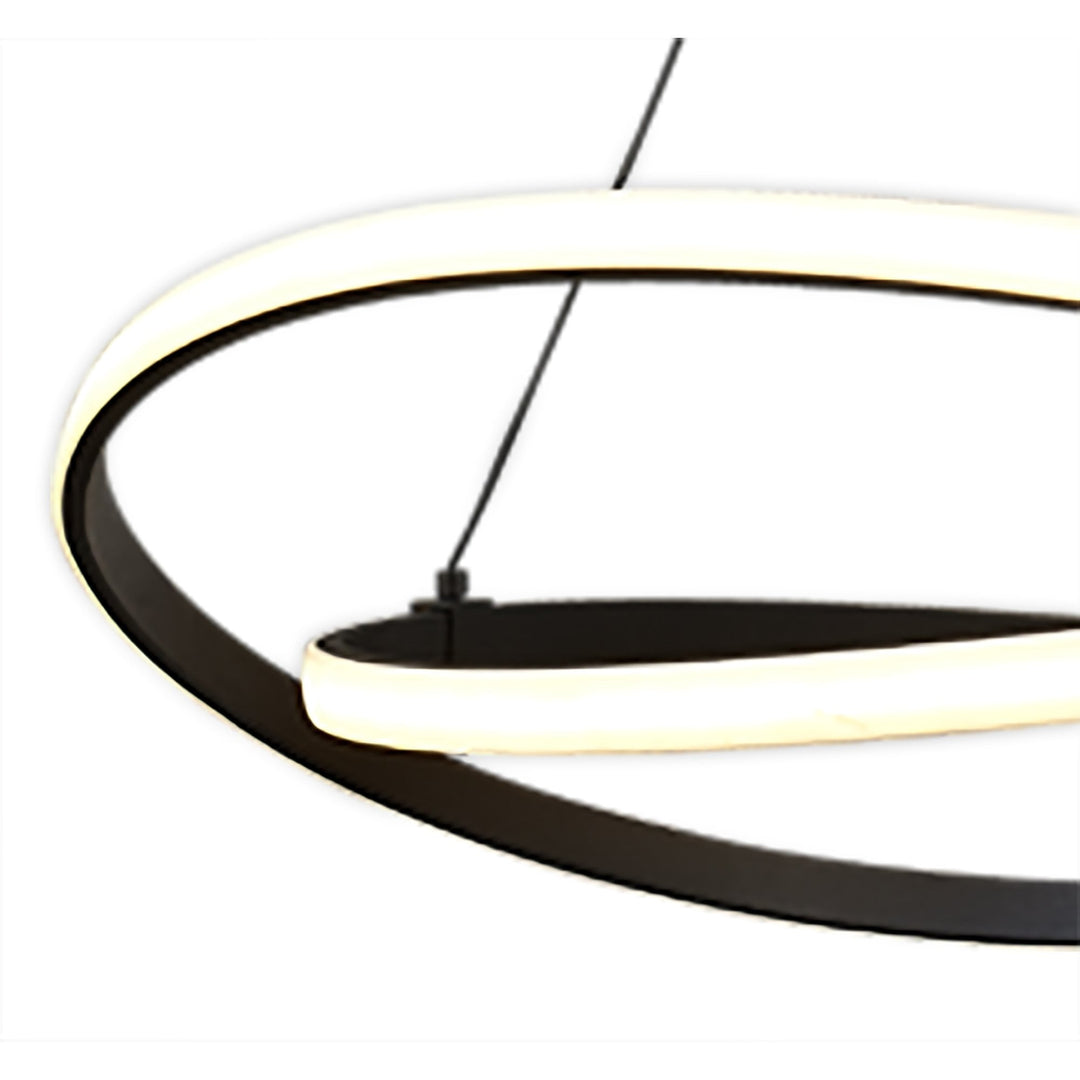 Mantra M5811 Infinity Brown Oxide Dimmable Pendant LED Brown Oxide