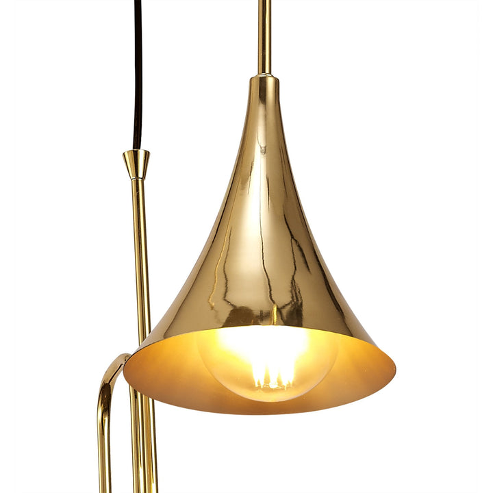 Mantra M5896 Jazz Oro Pendant 3 Light Polished Gold