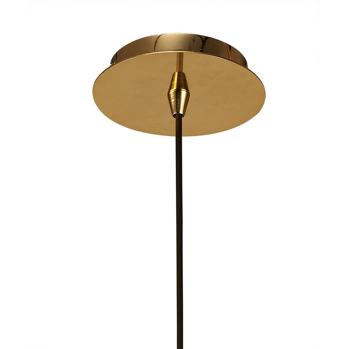 Mantra M5899 Jazz Oro Pendant 1 Light Polished Gold