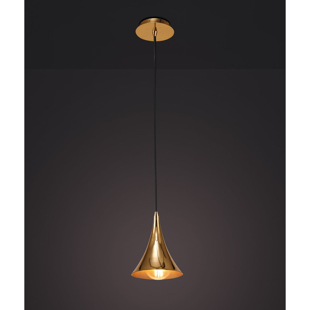 Mantra M5908 Jazz Oro Pendant Polished Gold