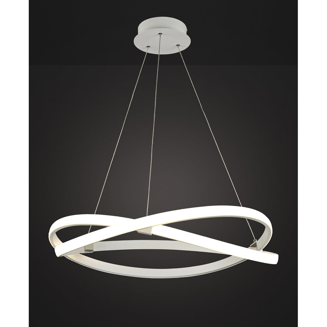 Mantra M5990 Infinity Blanco Pendant LED White