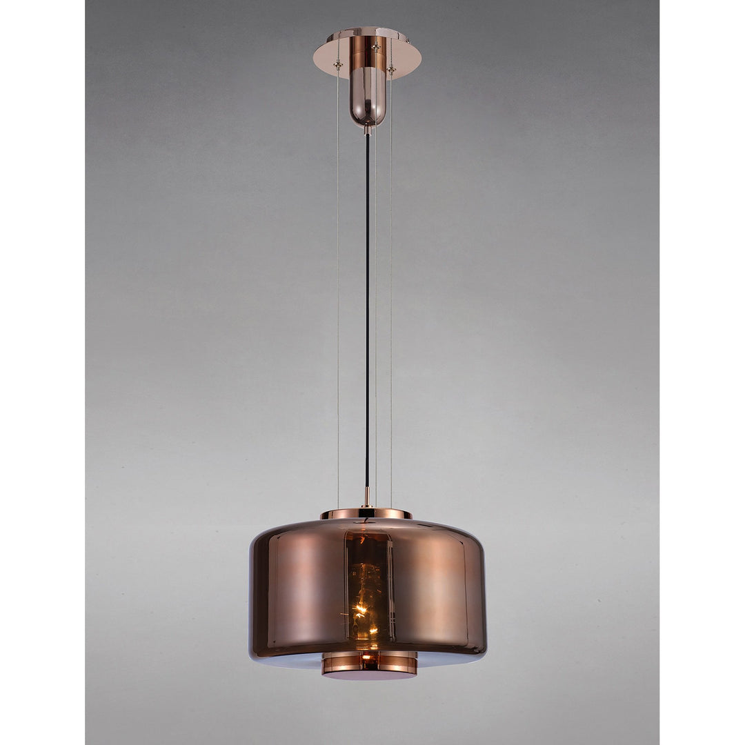 Mantra M6190 Jarras Pendant 40cm Round Copper