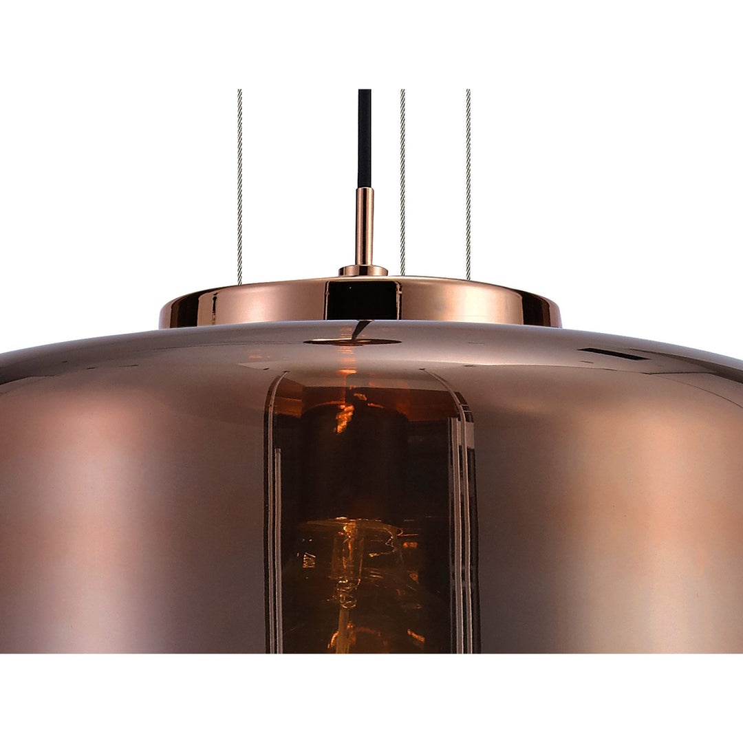 Mantra M6190 Jarras Pendant 40cm Round Copper