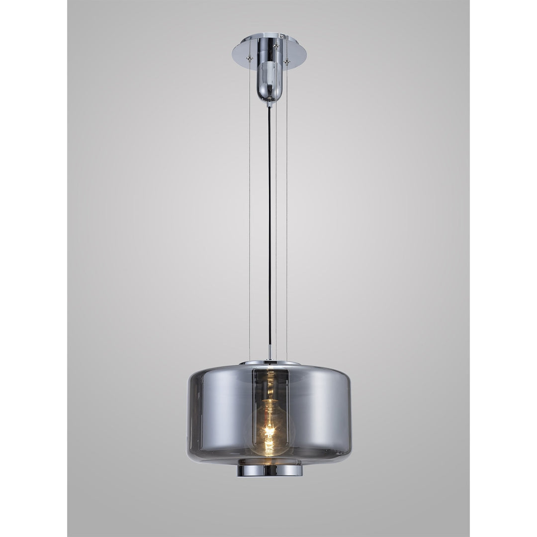 Mantra M6191 Jarras Pendant 40cm Round Polished Chrome