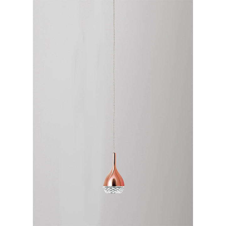 Mantra M5165 Khalifa Pendant 1 Light Copper