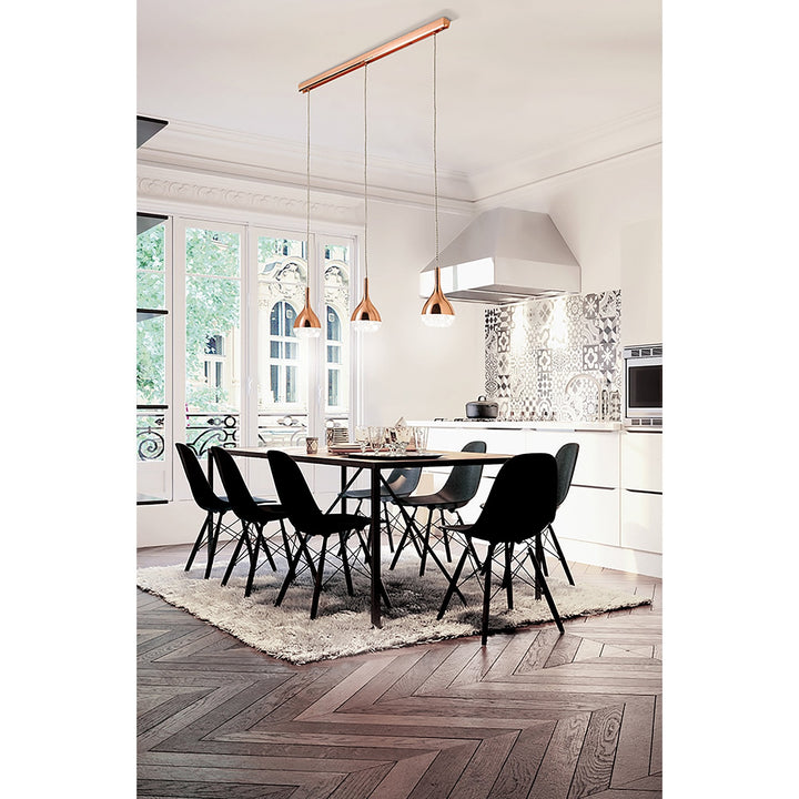 Mantra M5165 Khalifa Pendant 1 Light Copper