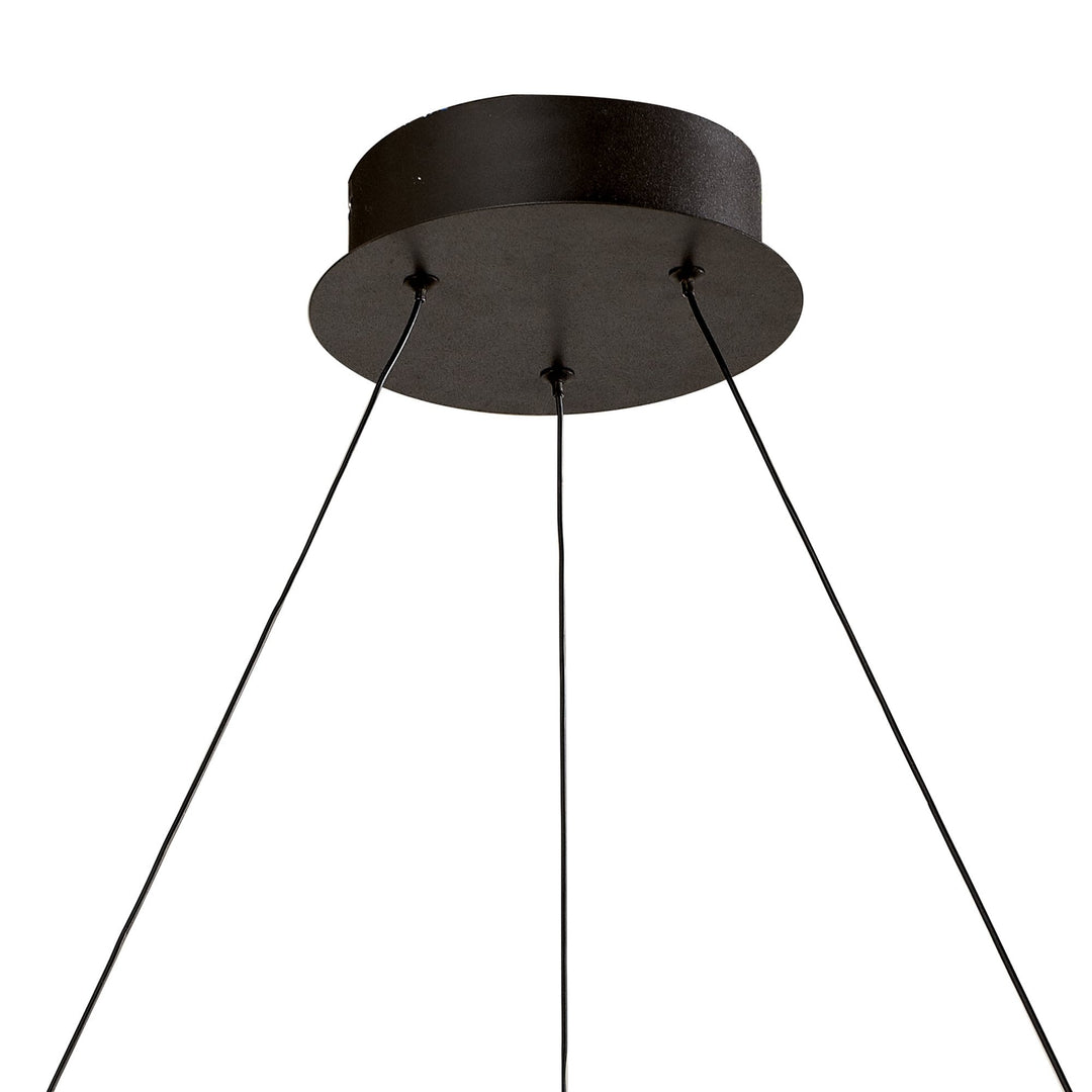 Mantra M5390 Infinity Pendant LED Brown Oxide White Acrylic