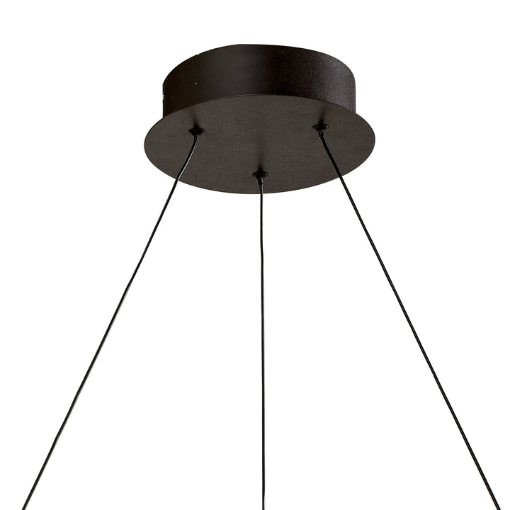 Mantra M5390 Infinity Pendant LED Brown Oxide White Acrylic