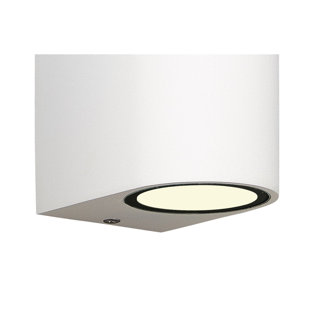 Mantra Fusion M6511 Kandanchu Round Wall Lamp IP54 Sand White