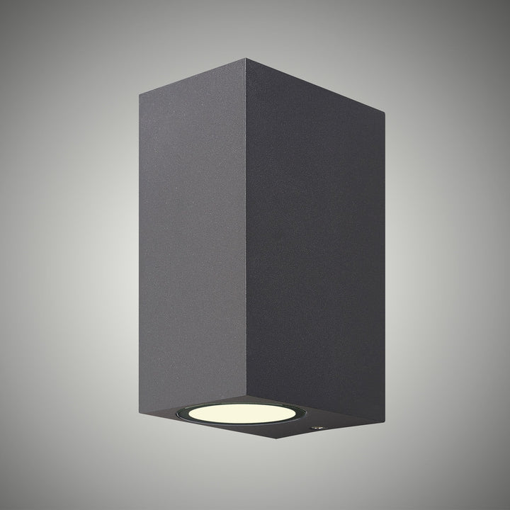 Mantra M6514 Kandanchu Square Wall Lamp IP54 Anthracite