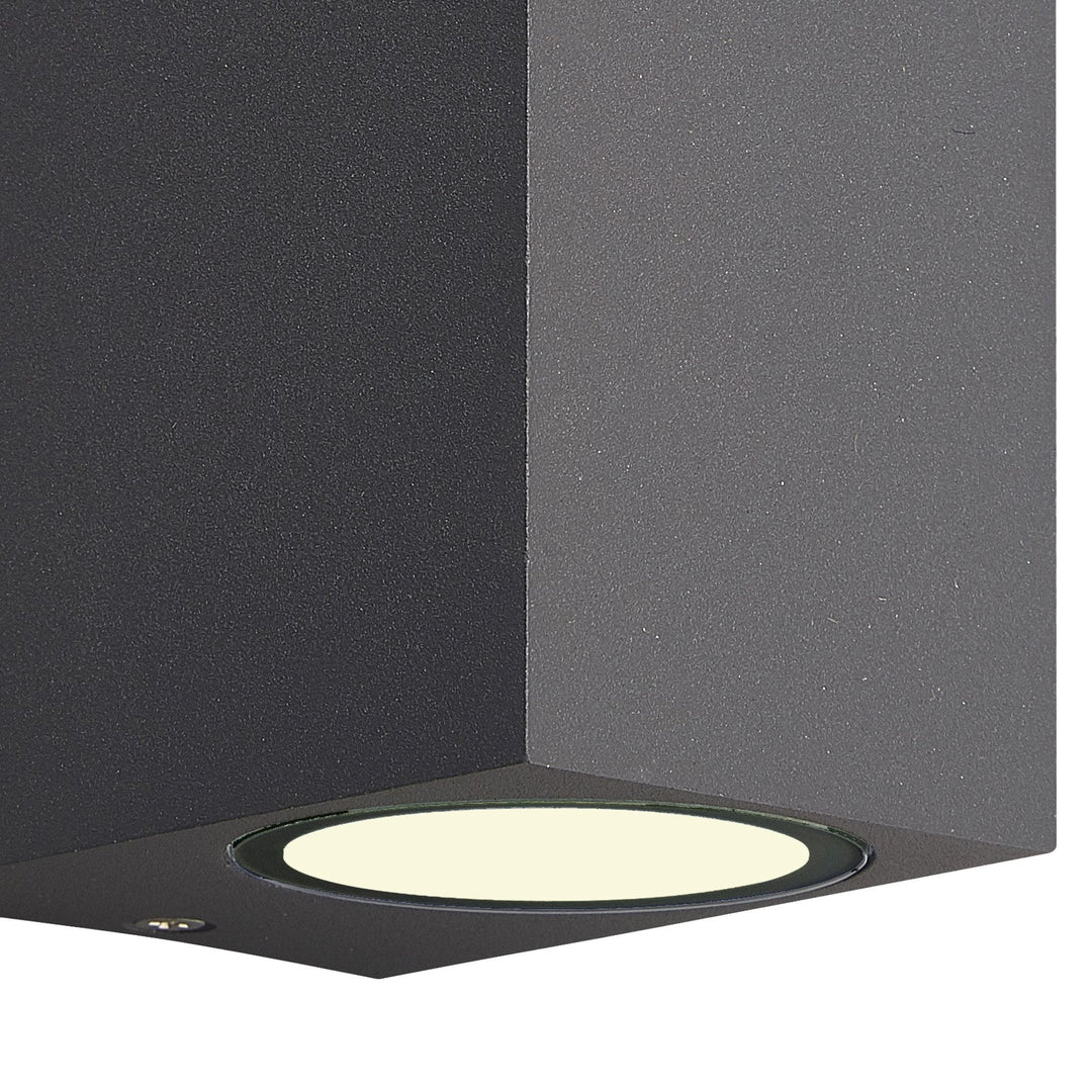 Mantra M6514 Kandanchu Square Wall Lamp IP54 Anthracite