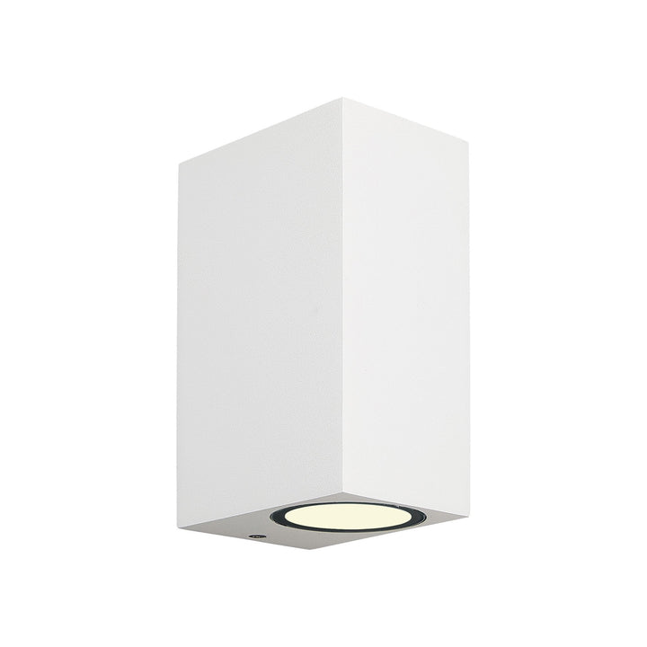 Mantra Fusion M6515 Kandanchu Square Wall Lamp IP54 Sand White