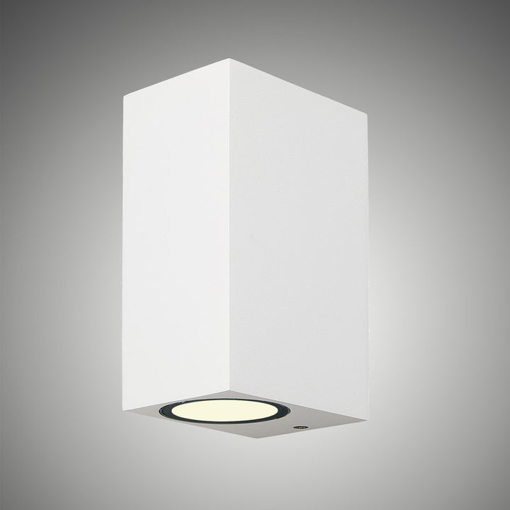 Mantra Fusion M6515 Kandanchu Square Wall Lamp IP54 Sand White