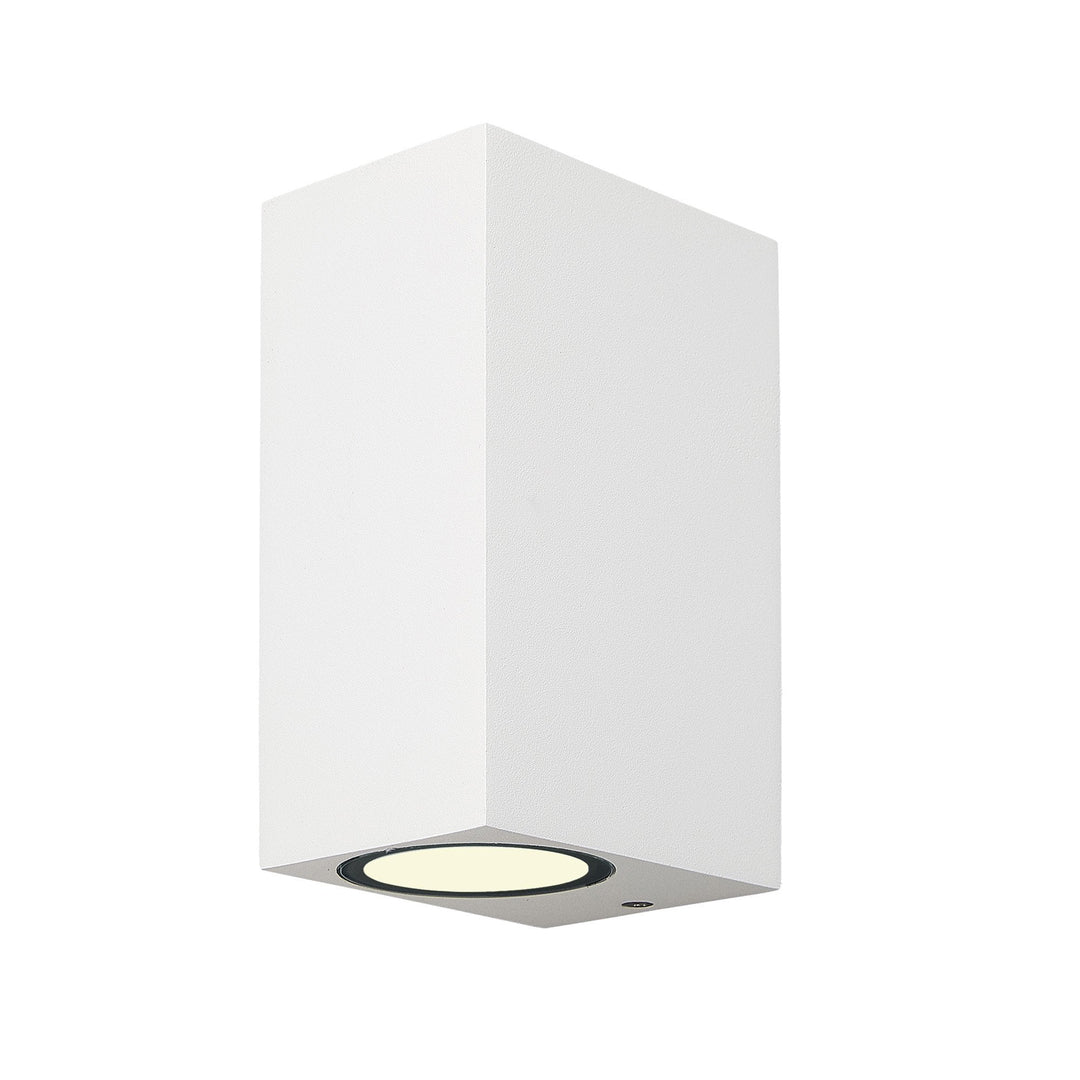 Mantra Fusion M6515 Kandanchu Square Wall Lamp IP54 Sand White