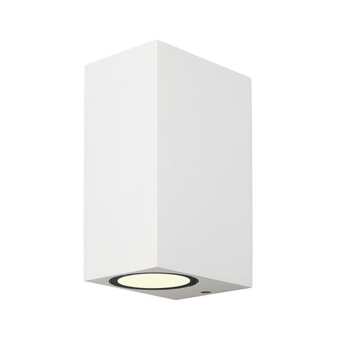 Mantra Fusion M6515 Kandanchu Square Wall Lamp IP54 Sand White