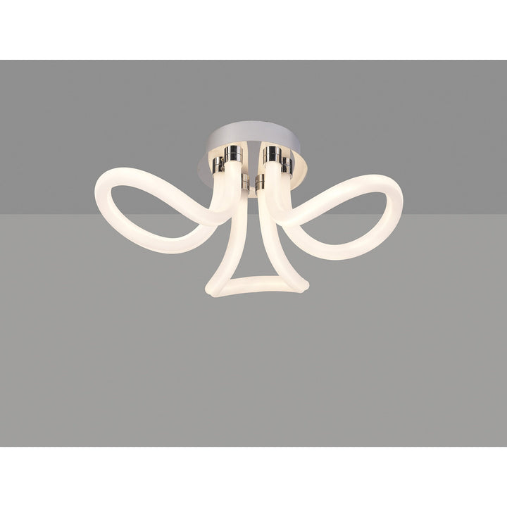 Mantra M6616 Knot II Ceiling LED Chrome