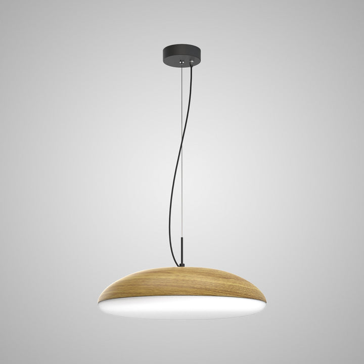 Mantra M8142 Kazz Pendant 50cm Round 6 Light Wood