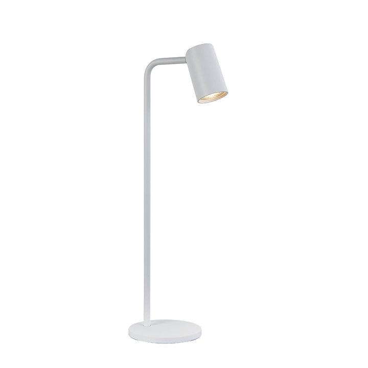 Mantra M7521 Sal Tall Table Lamp Inline Switch 1 Light GU10 Sand White