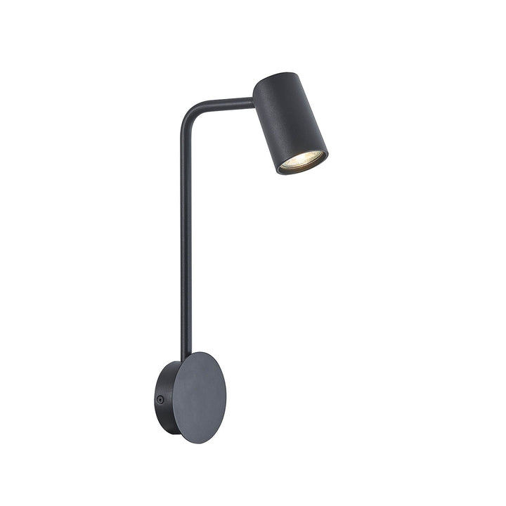 Mantra M7518 Sal Wall Lamp 1 Light GU10 Sand Black