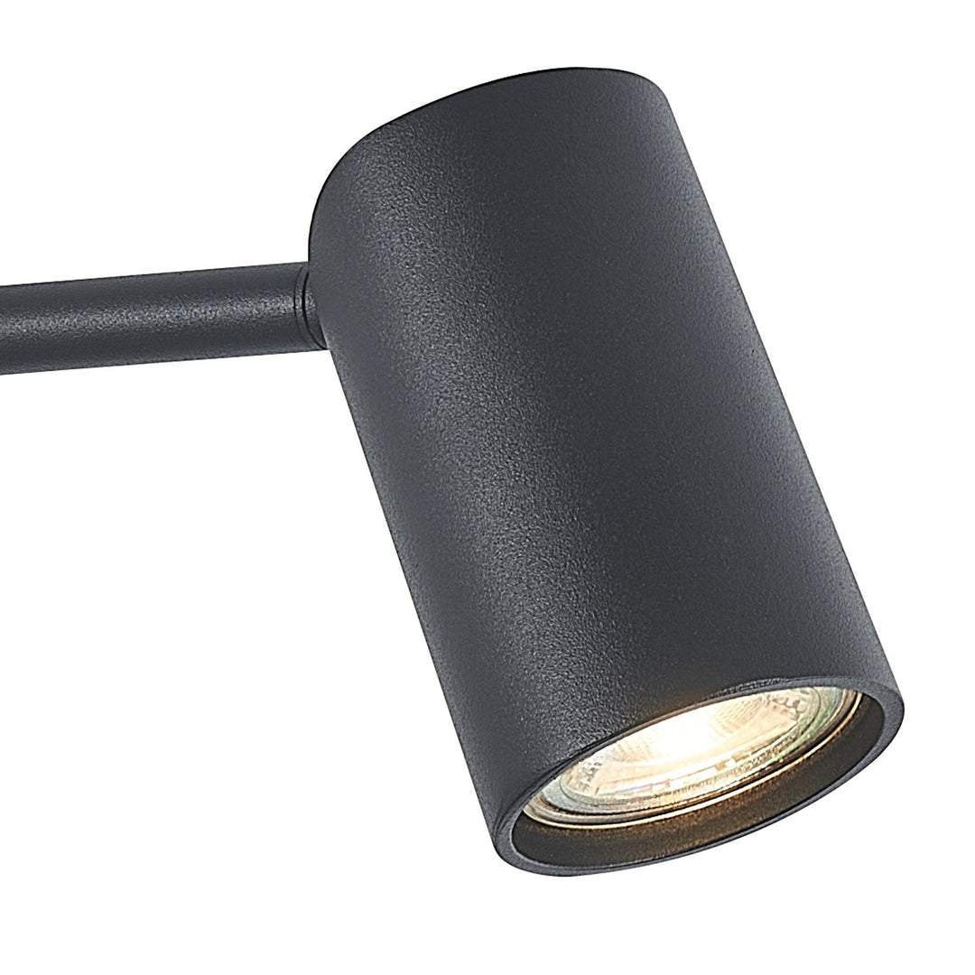 Mantra M7518 Sal Wall Lamp 1 Light GU10 Sand Black