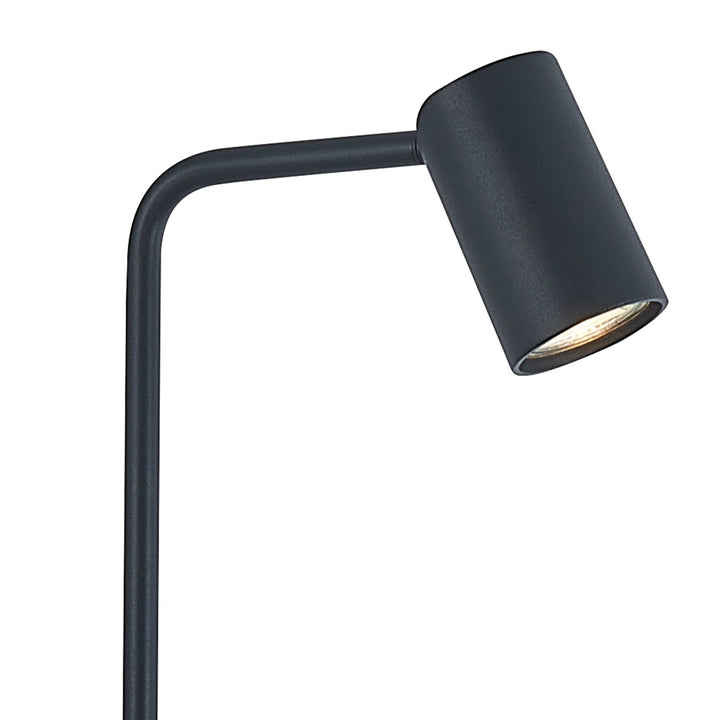 Mantra M7517 Sal Floor Lamp 1 Light GU10 Sand Black