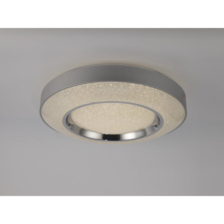 Mantra M6453 Santorini Ceiling 36W LED Remote Control -6000K Polished Chrome / Silver