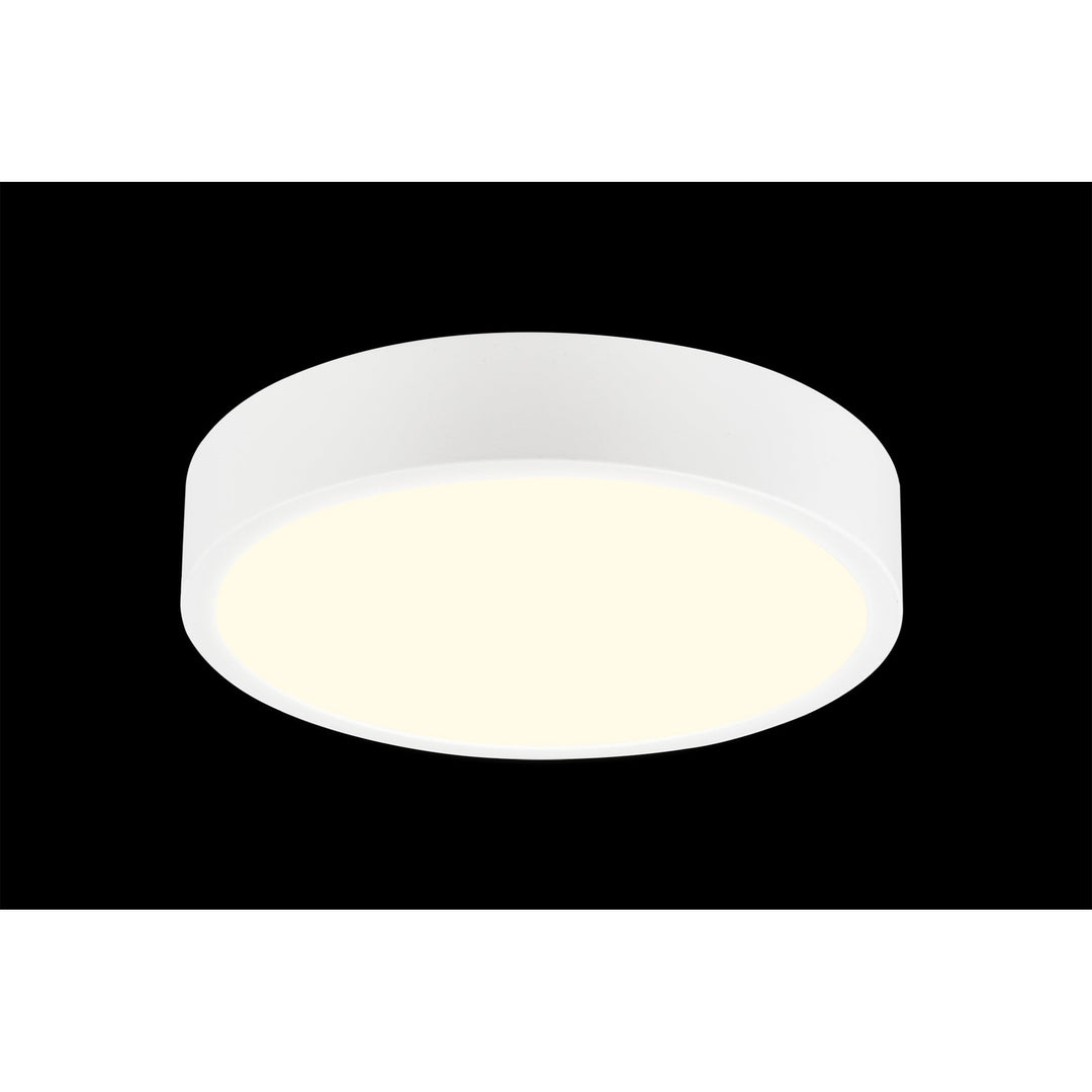 Mantra M6622 | Saona Round LED Flush Fitting | 17cm Matt White