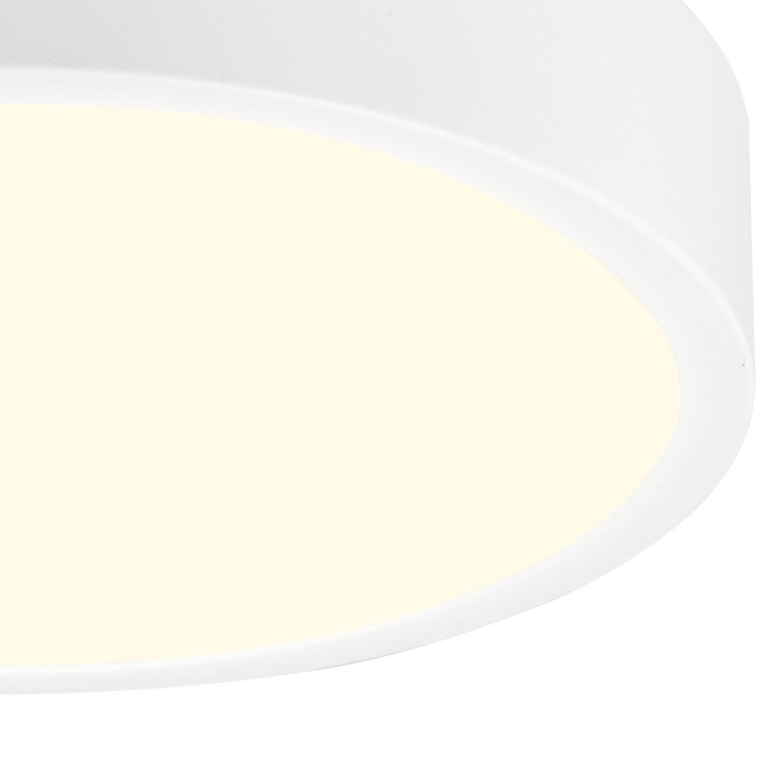 Mantra M6622 | Saona Round LED Flush Fitting | 17cm Matt White