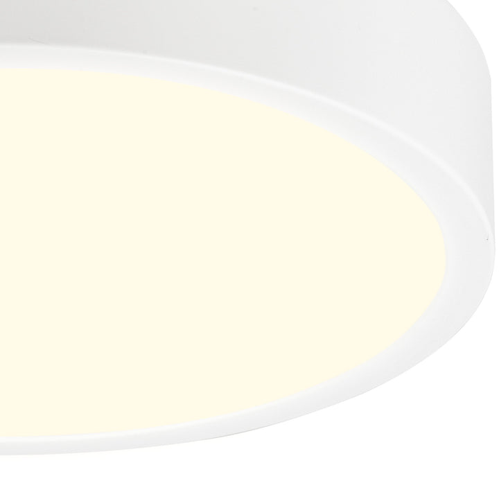 Mantra M6622 | Saona Round LED Flush Fitting | 17cm Matt White