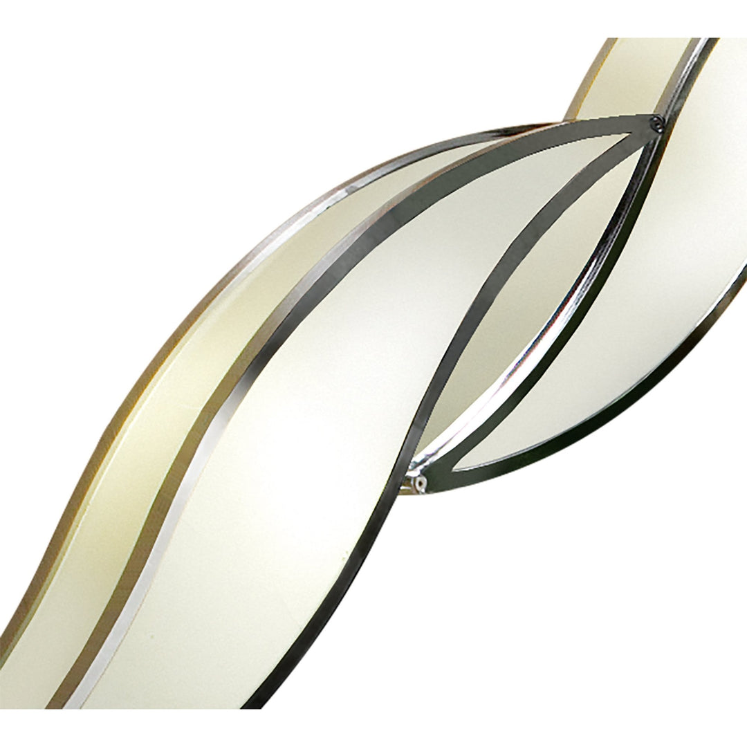 Mantra M8671/1 Sintesys Wall Lamp GU10 2 Light Large Polished Chrome