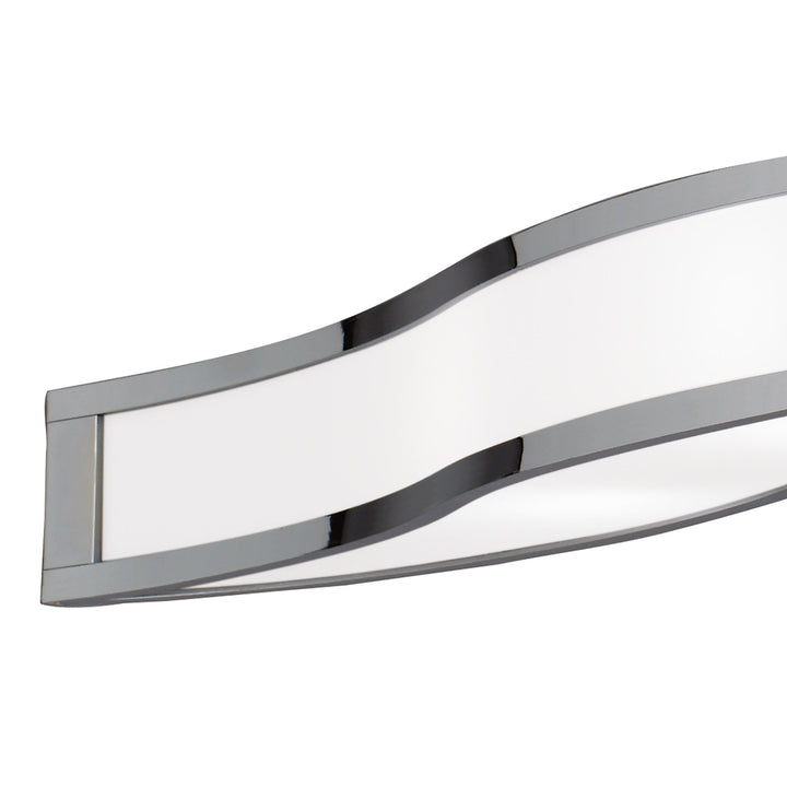 Mantra M8666/1 Sintesys Linear Telescopic Convertible To Semi Flush GU10 4 Light Polished Chrome - M8666