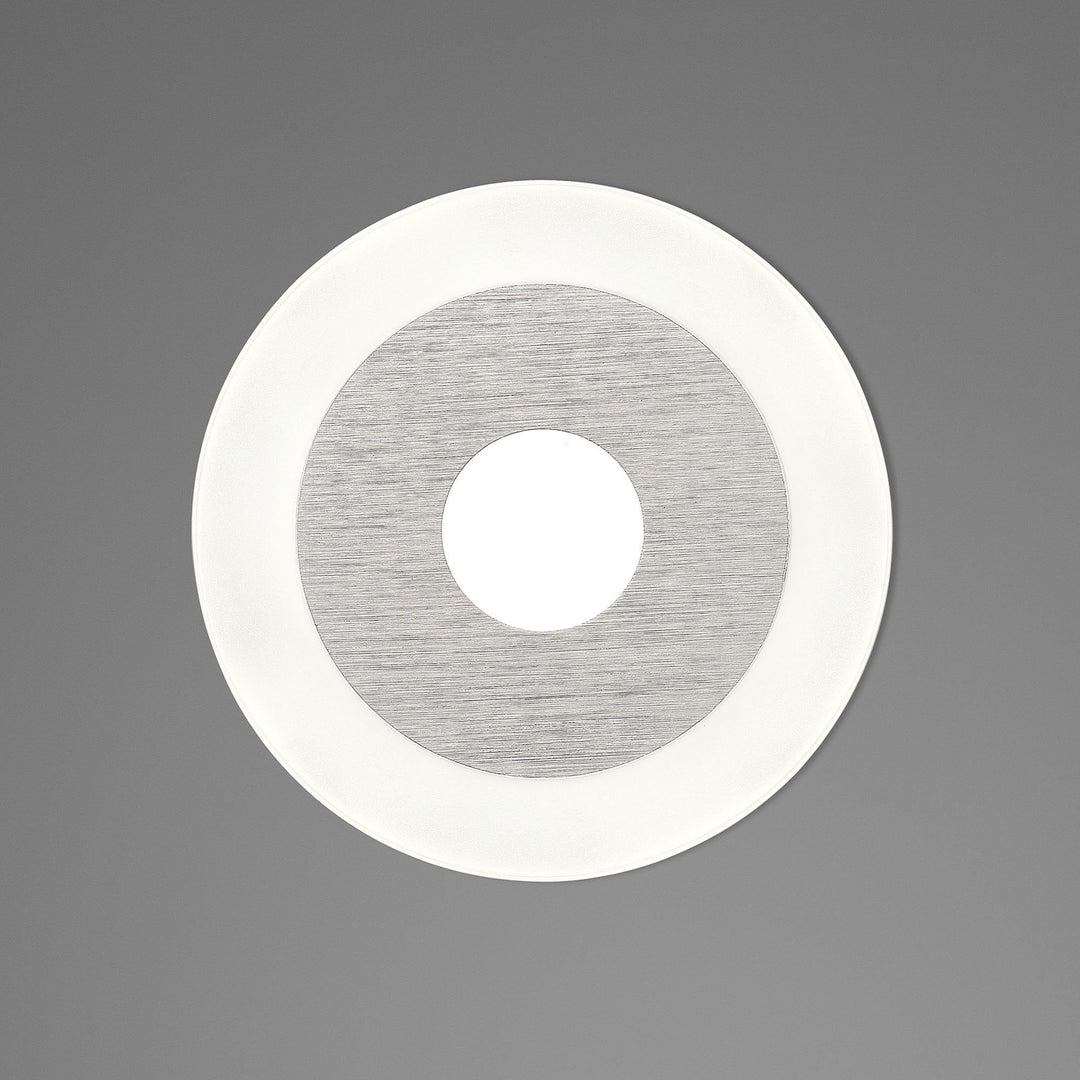 Mantra M5123 Sol Wall Lamp 14cm Round 4W LED Aluminium / Acrylic