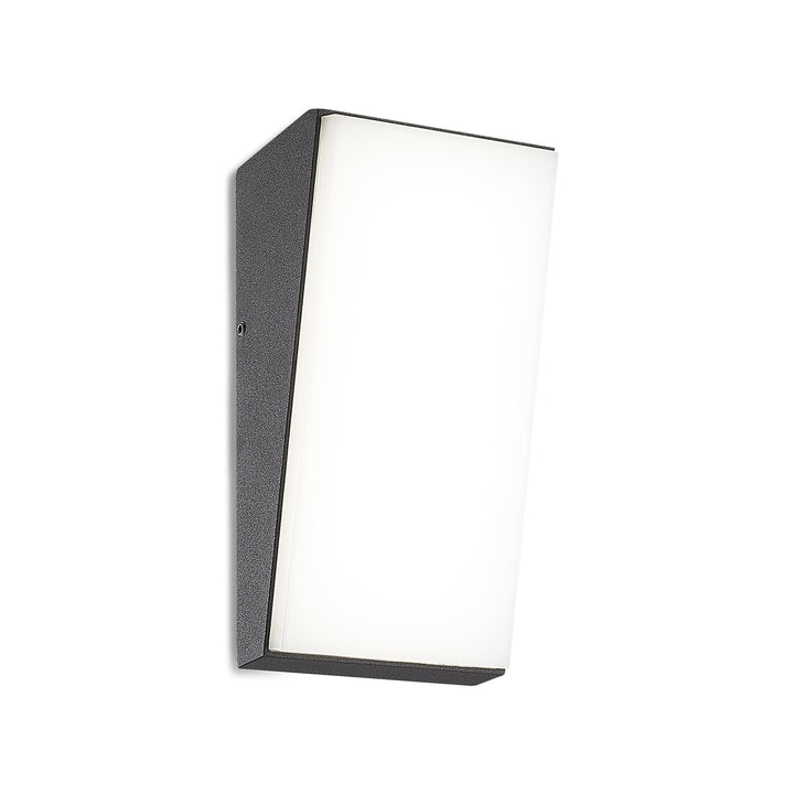 Mantra M7072 Solden Outdoor Vertical Wall Lamp 9W LED Dark Grey