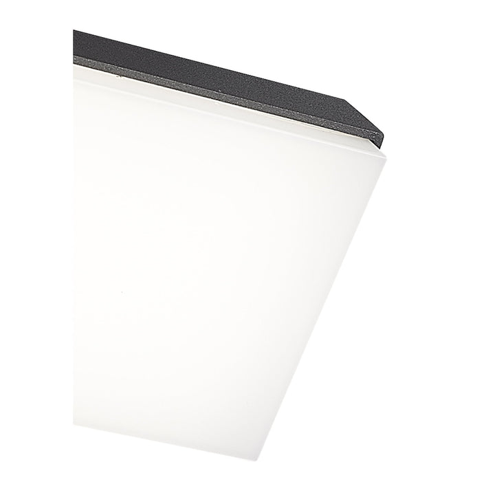 Mantra M7070 Solden Outdoor Horizontal Wall Lamp 9W LED Dark Grey