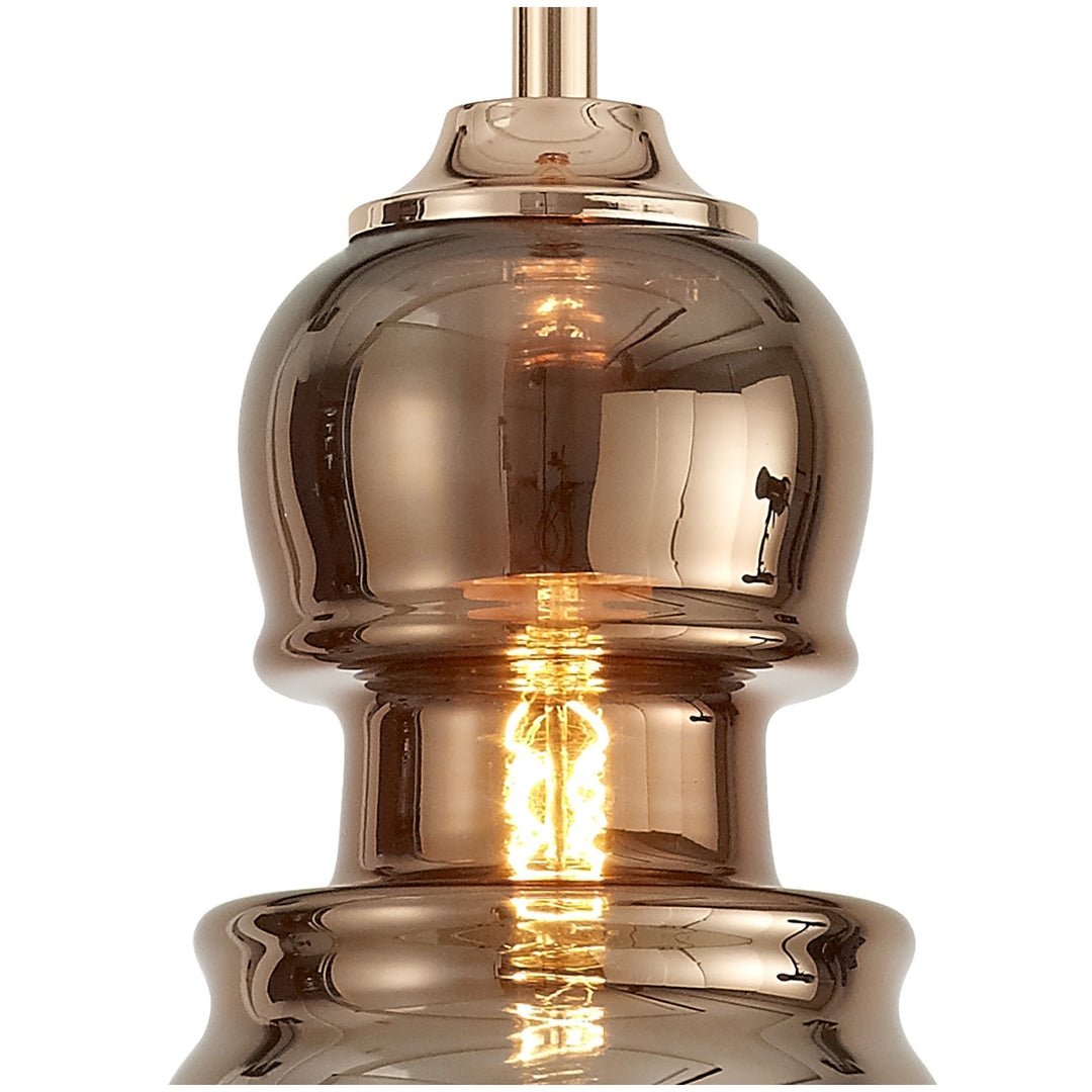 Mantra M6698 Sonata Pendant 15cm Round 1 Light Copper