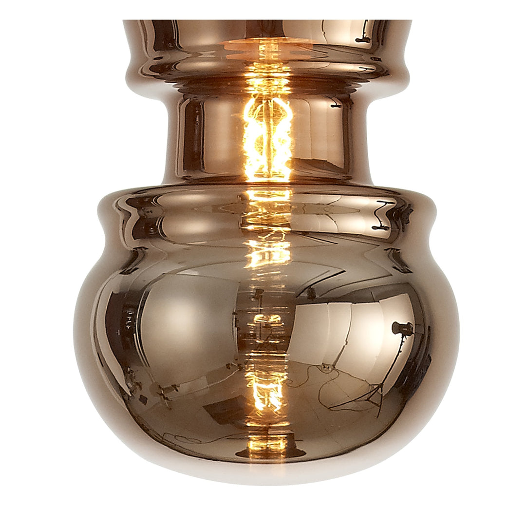 Mantra M6698 Sonata Pendant 15cm Round 1 Light Copper