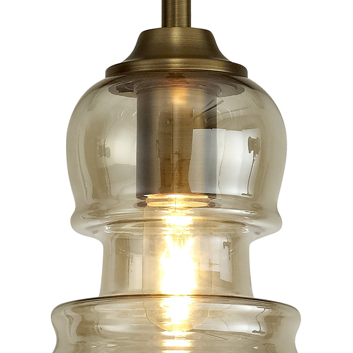 Mantra M6696 Sonata Pendant 15cm Round 1 Light Bronze