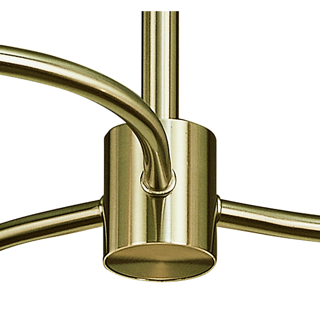 Mantra M8011/1 Sphere Semi Flush 3 Light G9 Antique Brass