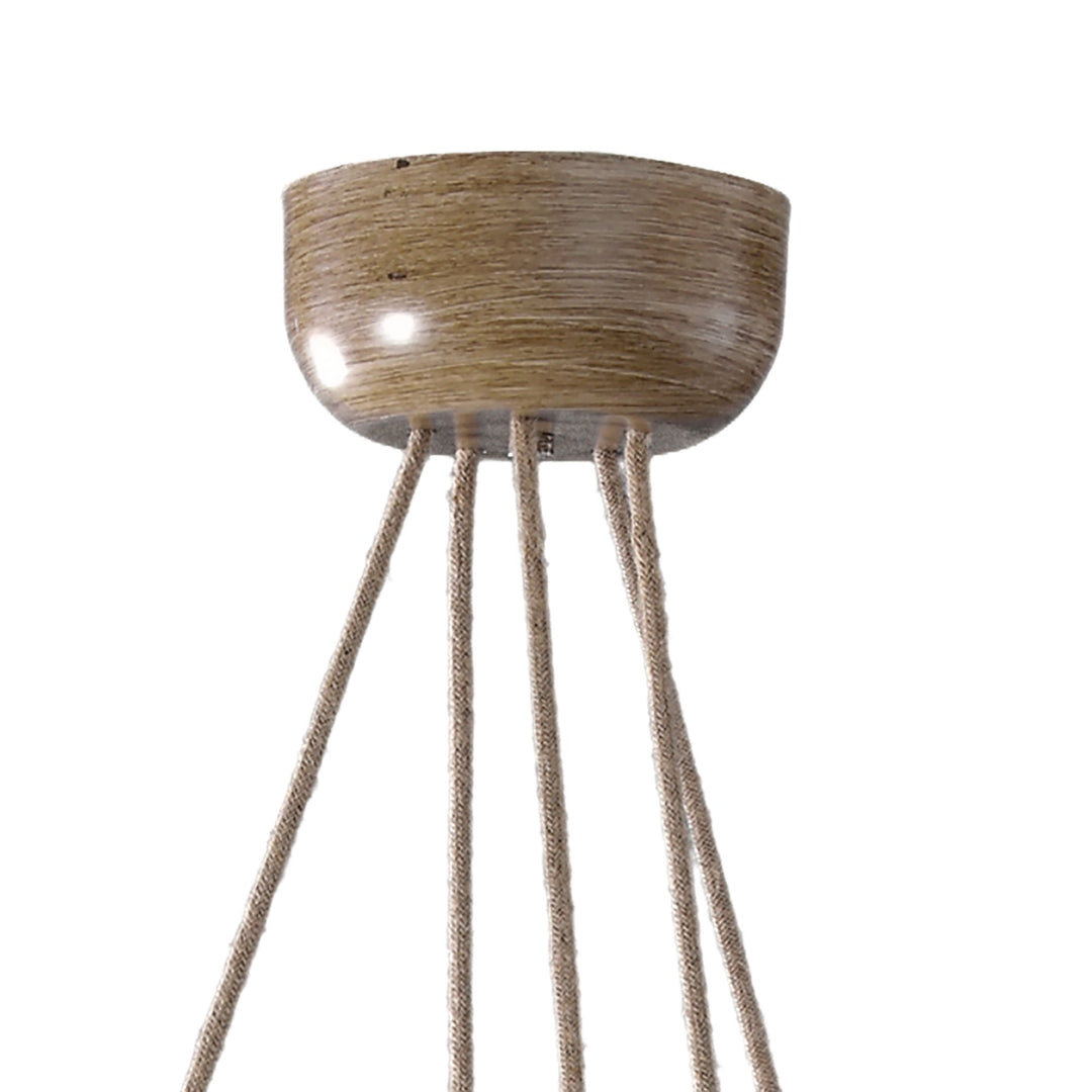 Mantra M6175 Sabina 5 Light Pendant Imitation wood