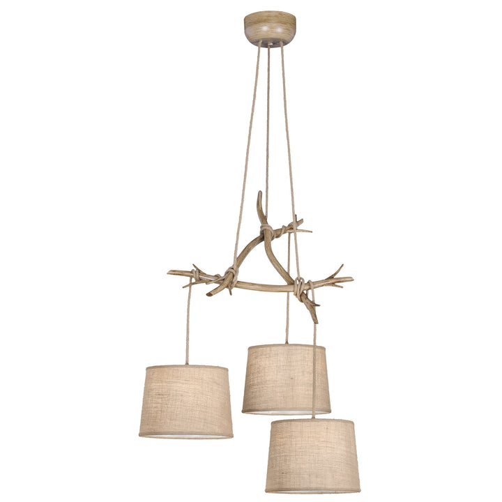 Mantra M6176 Sabina 3 Light Pendant Imitation wood