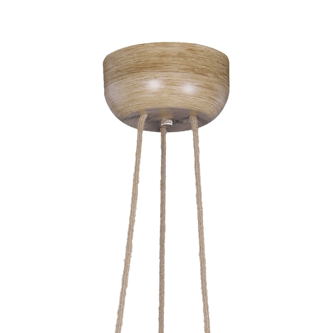 Mantra M6176 Sabina 3 Light Pendant Imitation wood